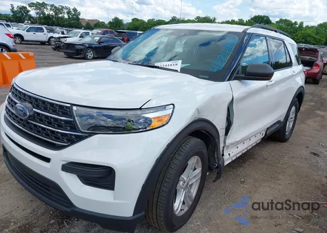 2023 Ford Explorer Xlt из США, поврежденный, VIN 1FMSK7DH3PGC33167